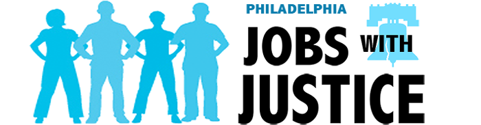 Philadelphia Jobs with Justice logo image