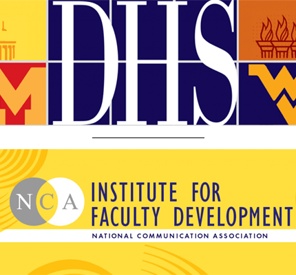 DHS logo image at top, Institute for Faculty Development logo at bottom