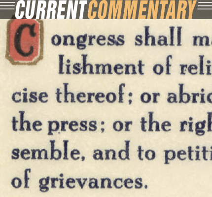 Text of the First Amendment
