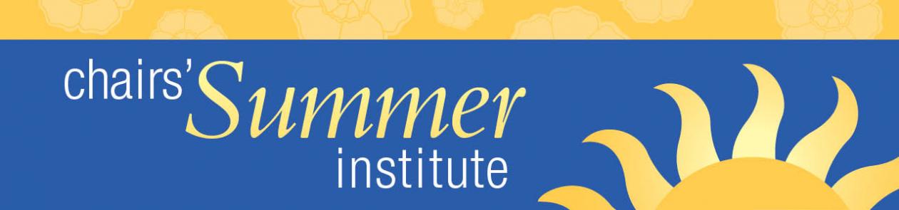 NCA Chairs' Summer Institute