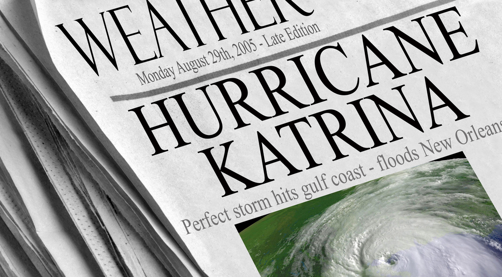 Photo - Hurricane Katrina Newspaper