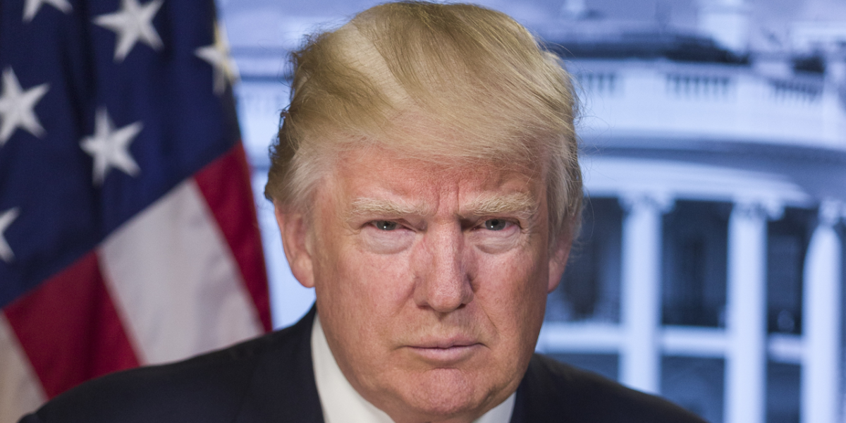 Donald Trump official White House photo - National Communication Association Donald Trump official White House photo